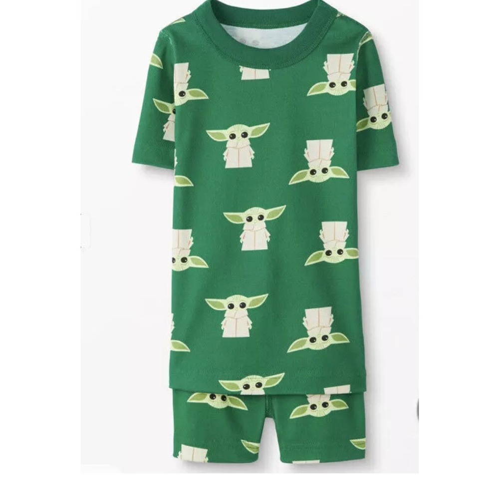 Hanna Andersson BABY YODA PAJAMAS